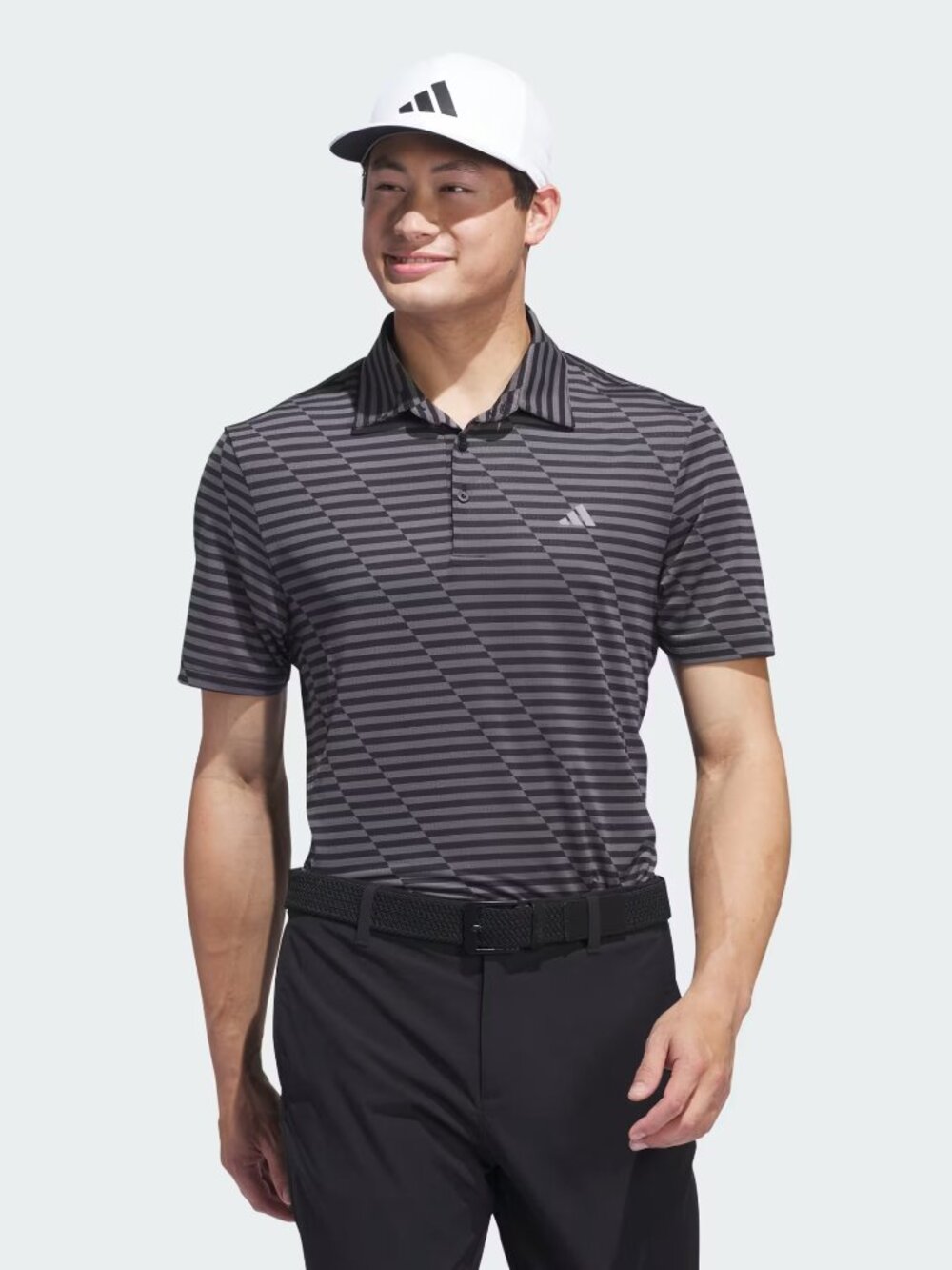 Adidas Men's Ultimate365 Mesh Print Golf Polo